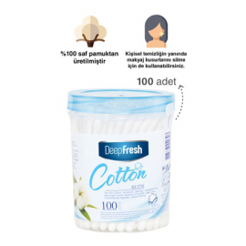 Deep Fresh Kulak Çubuğu 100 Adet